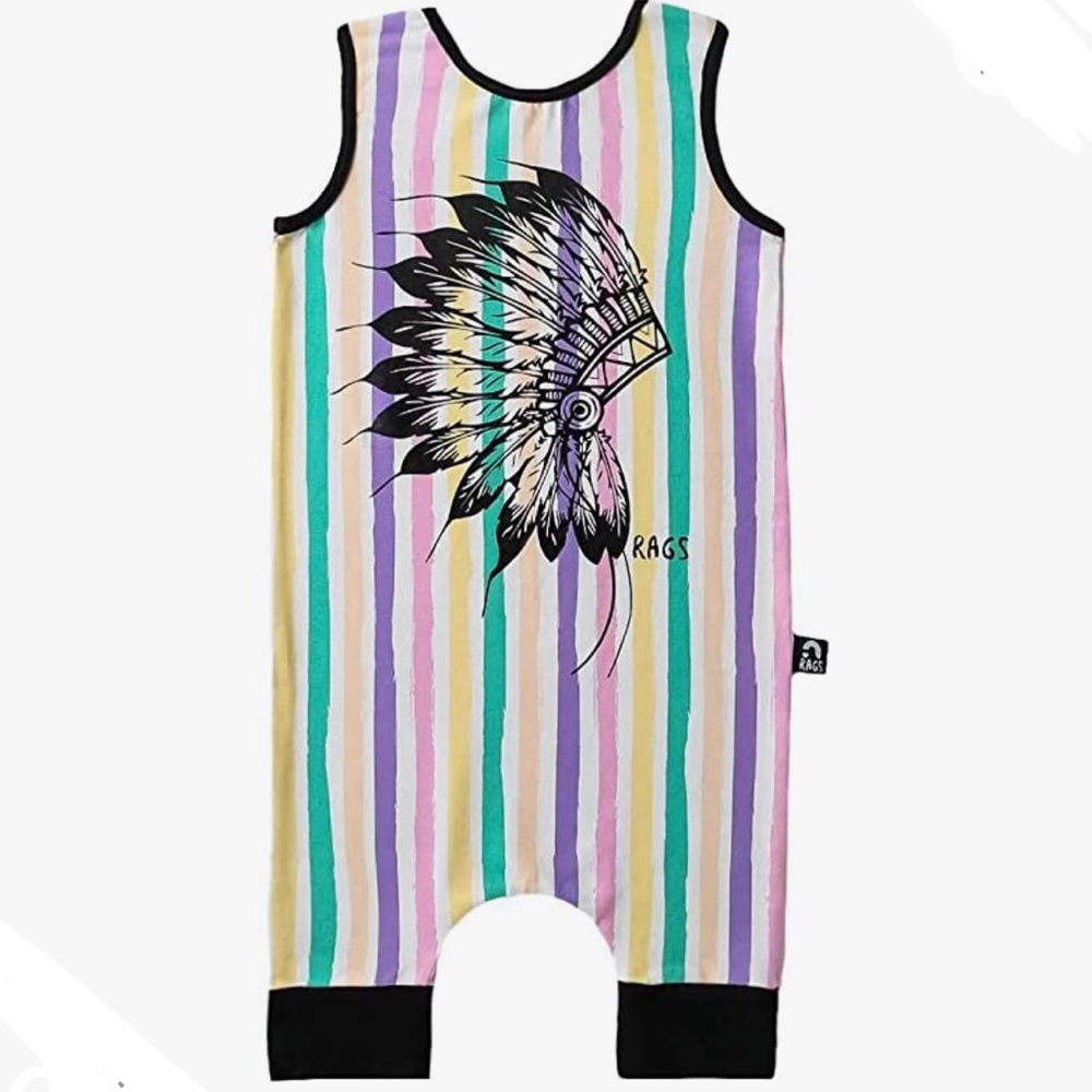 NWT Rags to Raches romper